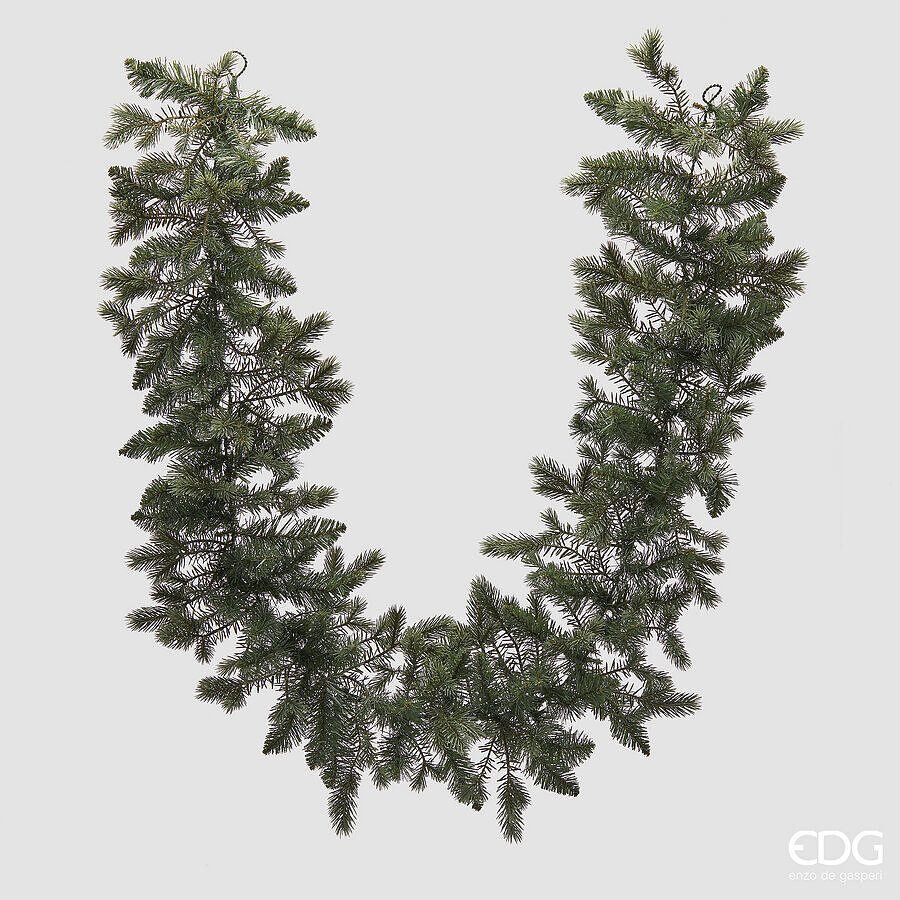 Festone Pino Argentato Verde h.180 Edg