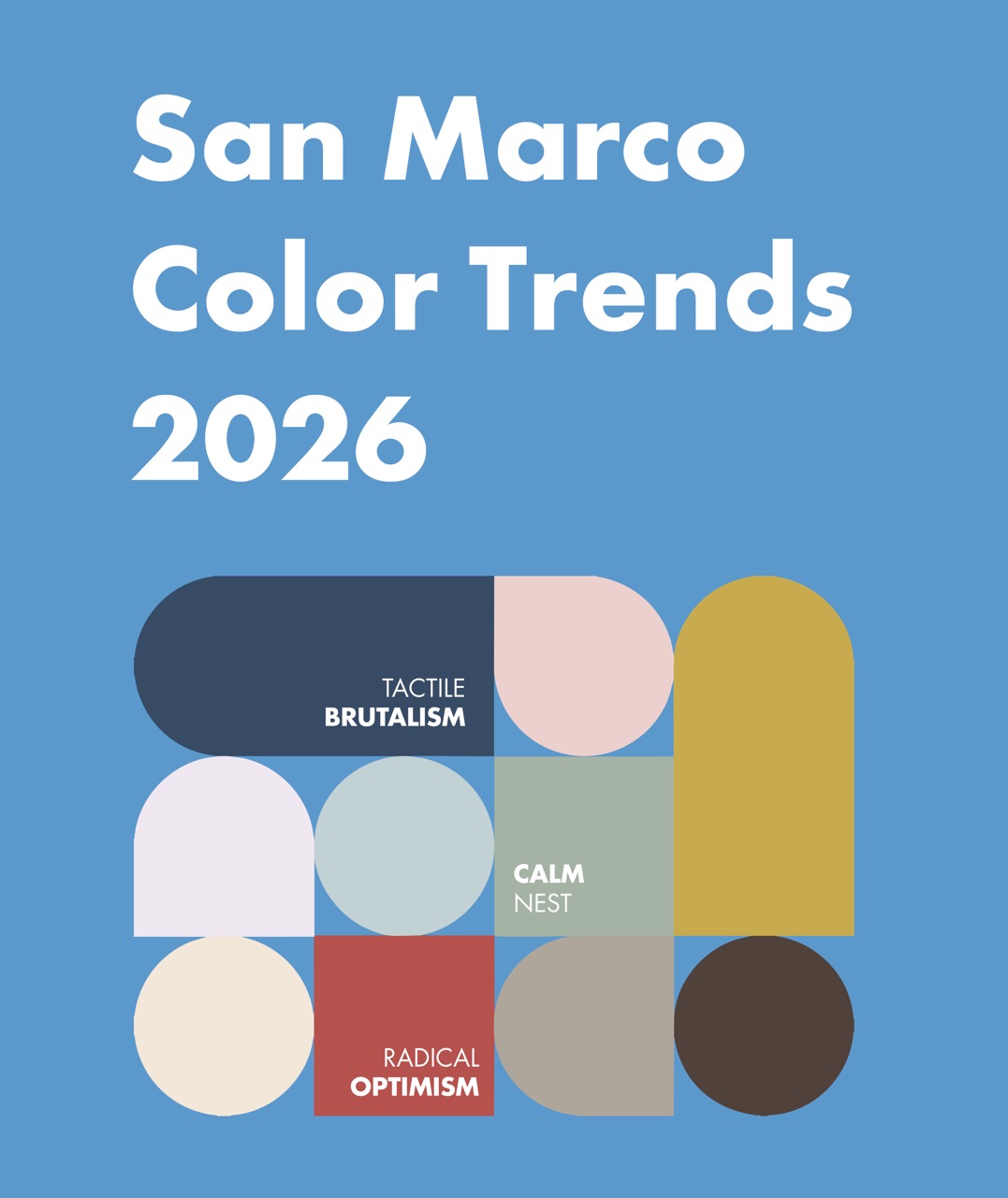 Tendances couleurs San Marco 2026