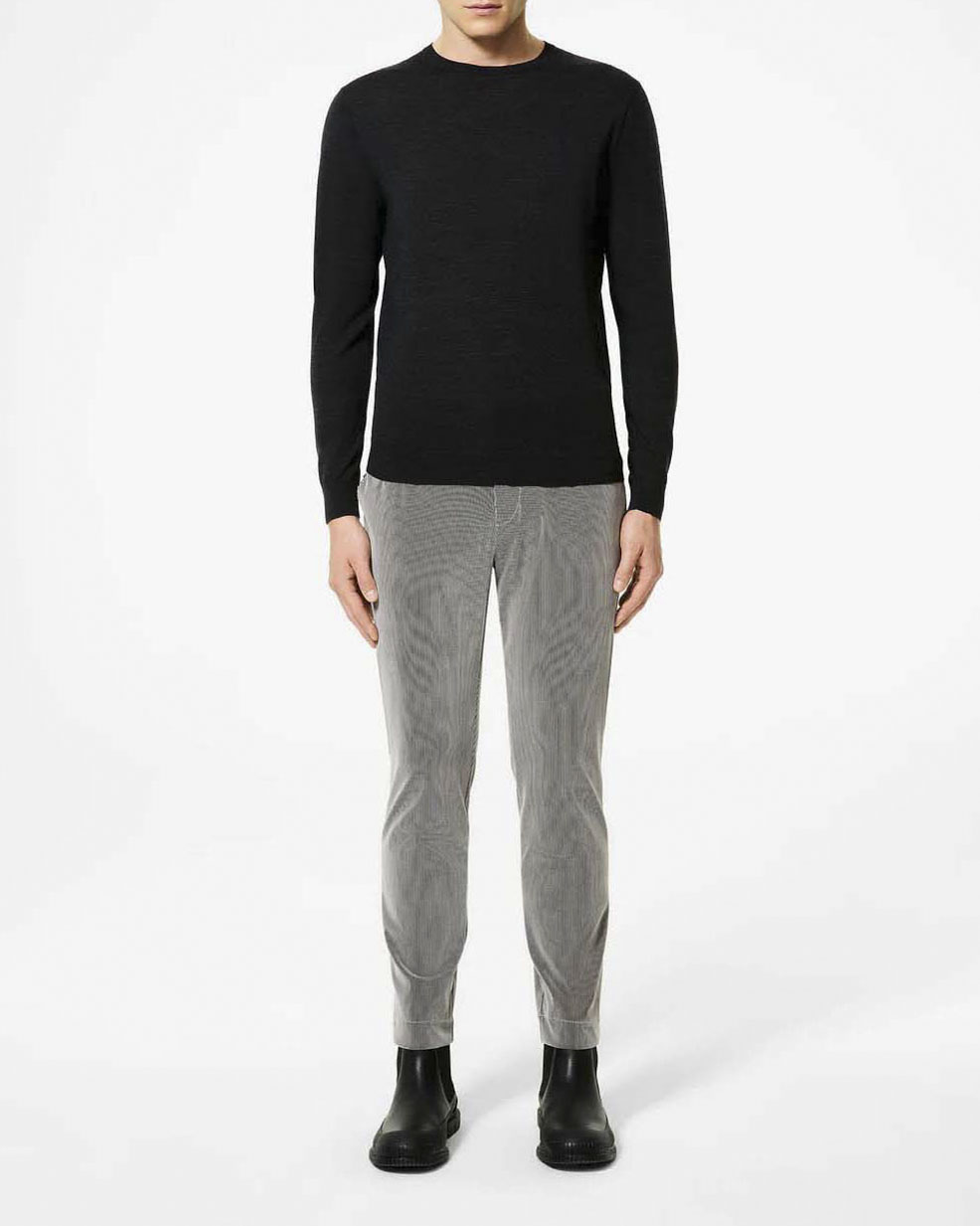 Chino Velvetflex 1000 Week End Pant noce in tessuto tecnico effetto velluto