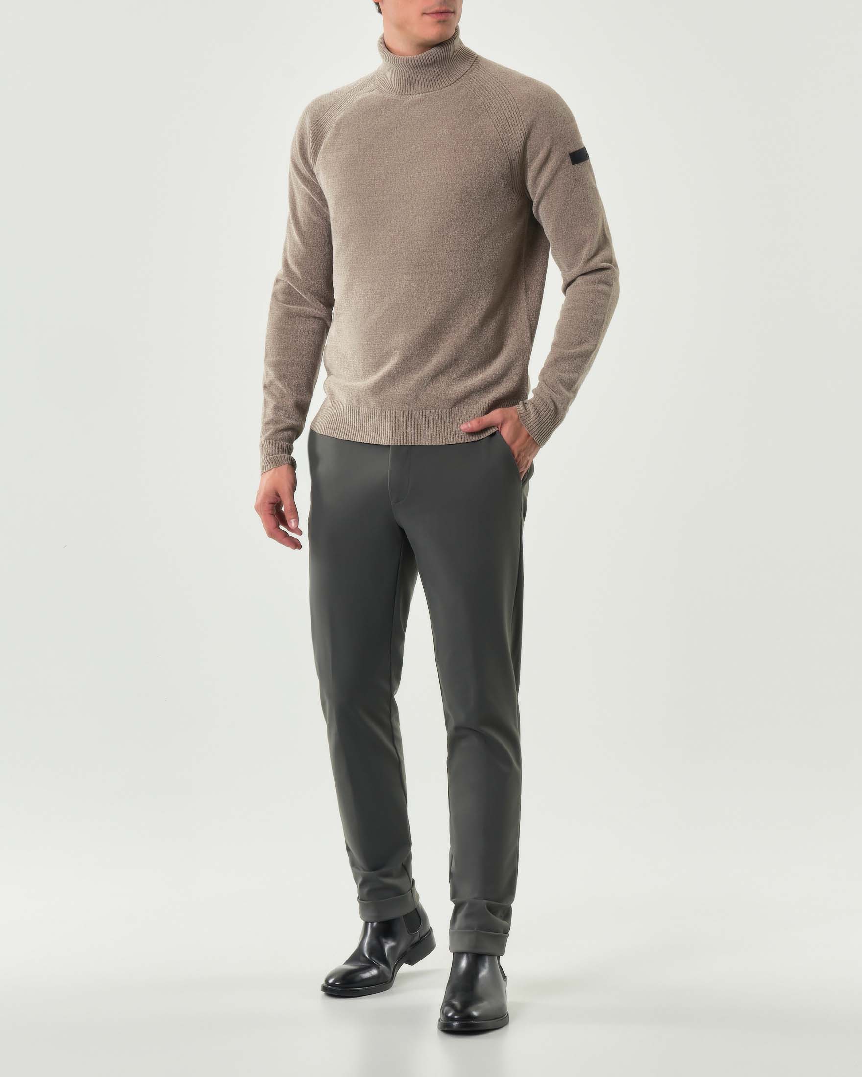 Surflex Winter Soft Touch Chino Pant R.R.D. verde militare in tessuto tecnico opaco