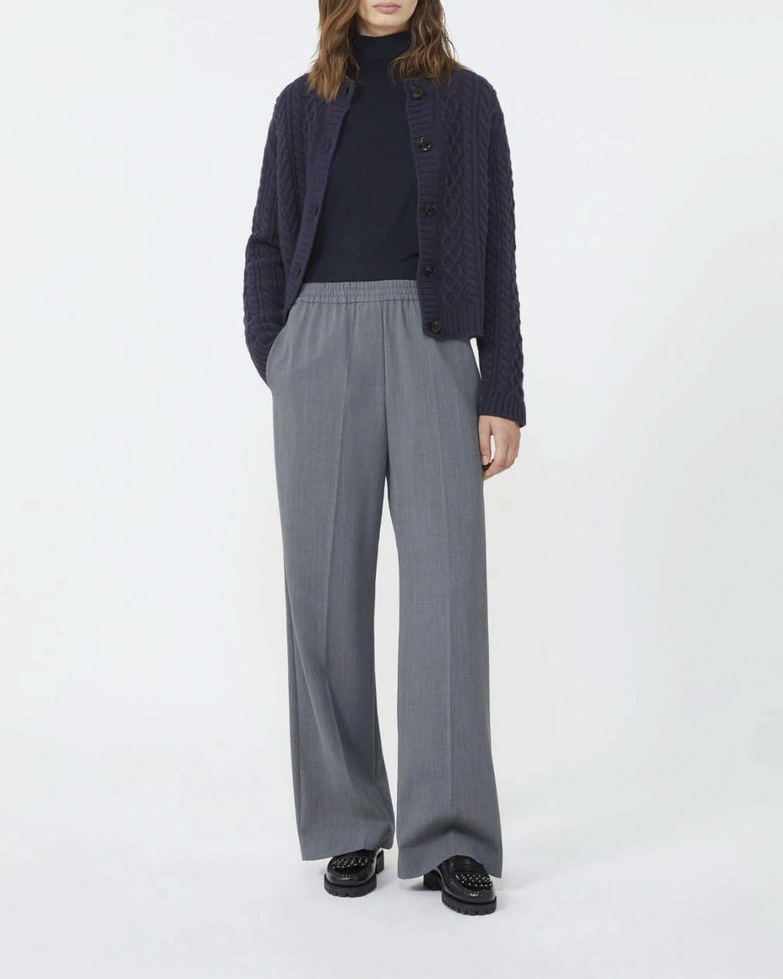Dolcevita blu Weekend Max Mara in seta e lana image