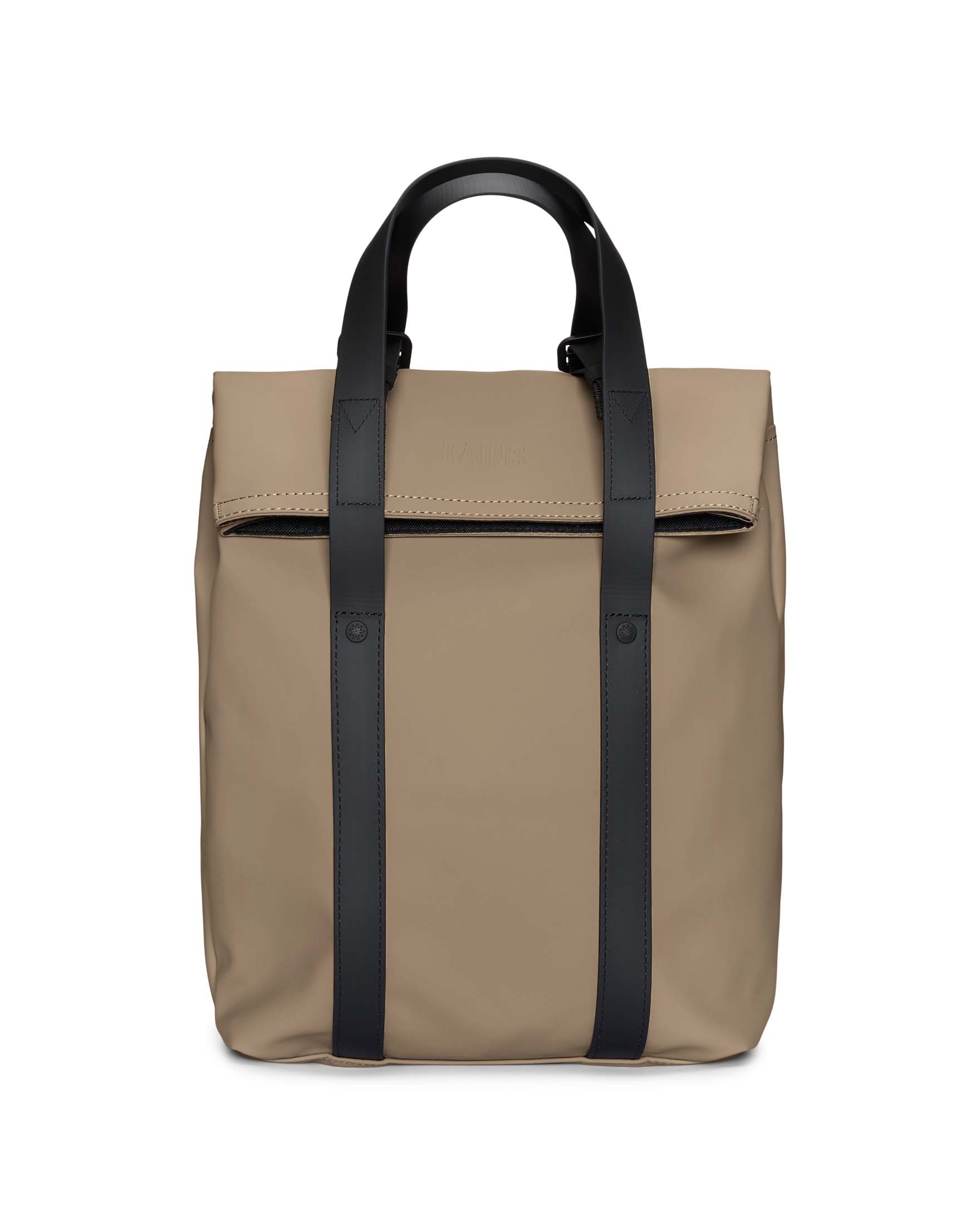 La 2 Way Tote Backpack Mini beige