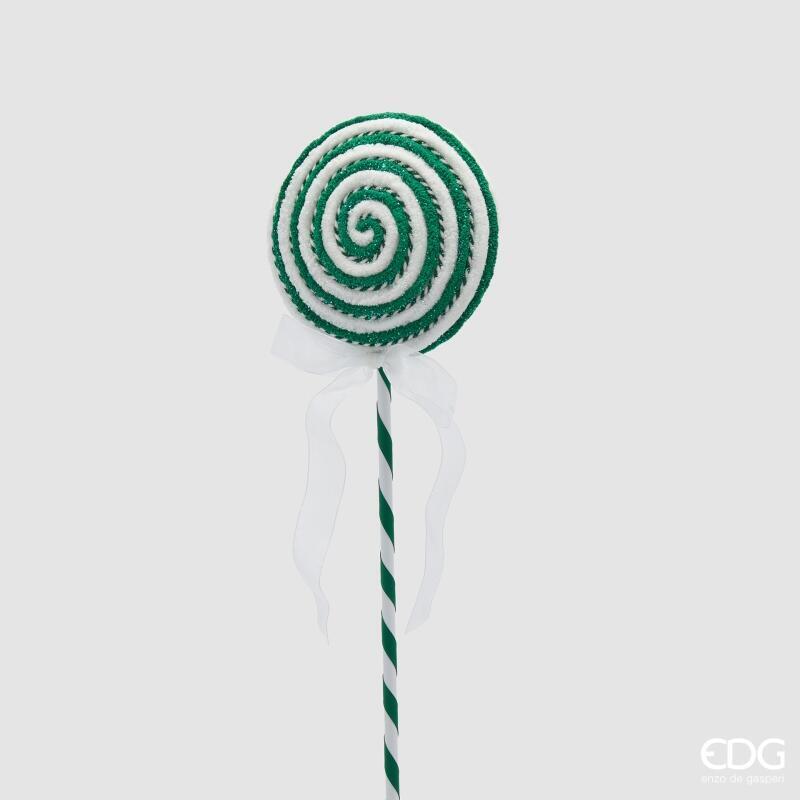 Decorazione Lollipop Verde h.46 Edg
