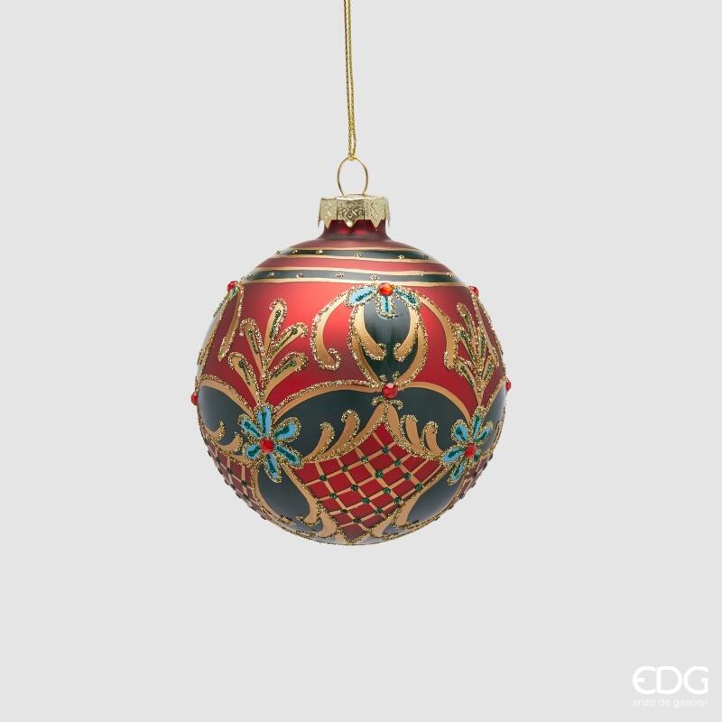 Palla in Vetro Barocco d.8  Edg