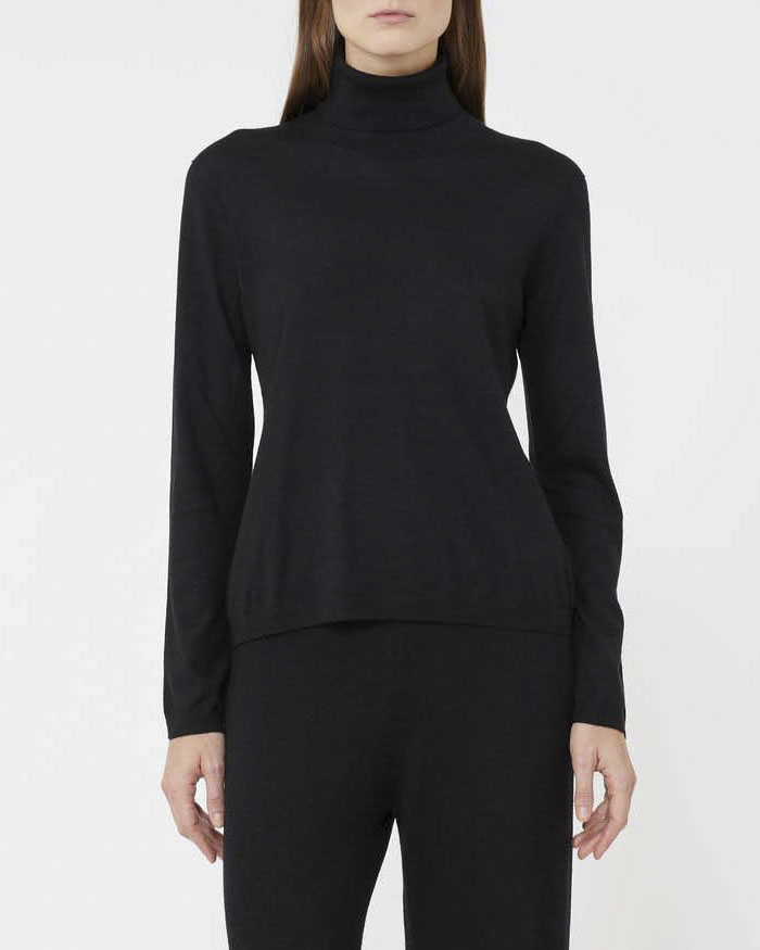 Dolcevita nera MM Max Mara in lana e cashmere