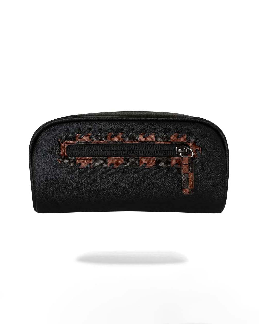 Astuccio Sprayground Dose of Check Deux Pouch nero