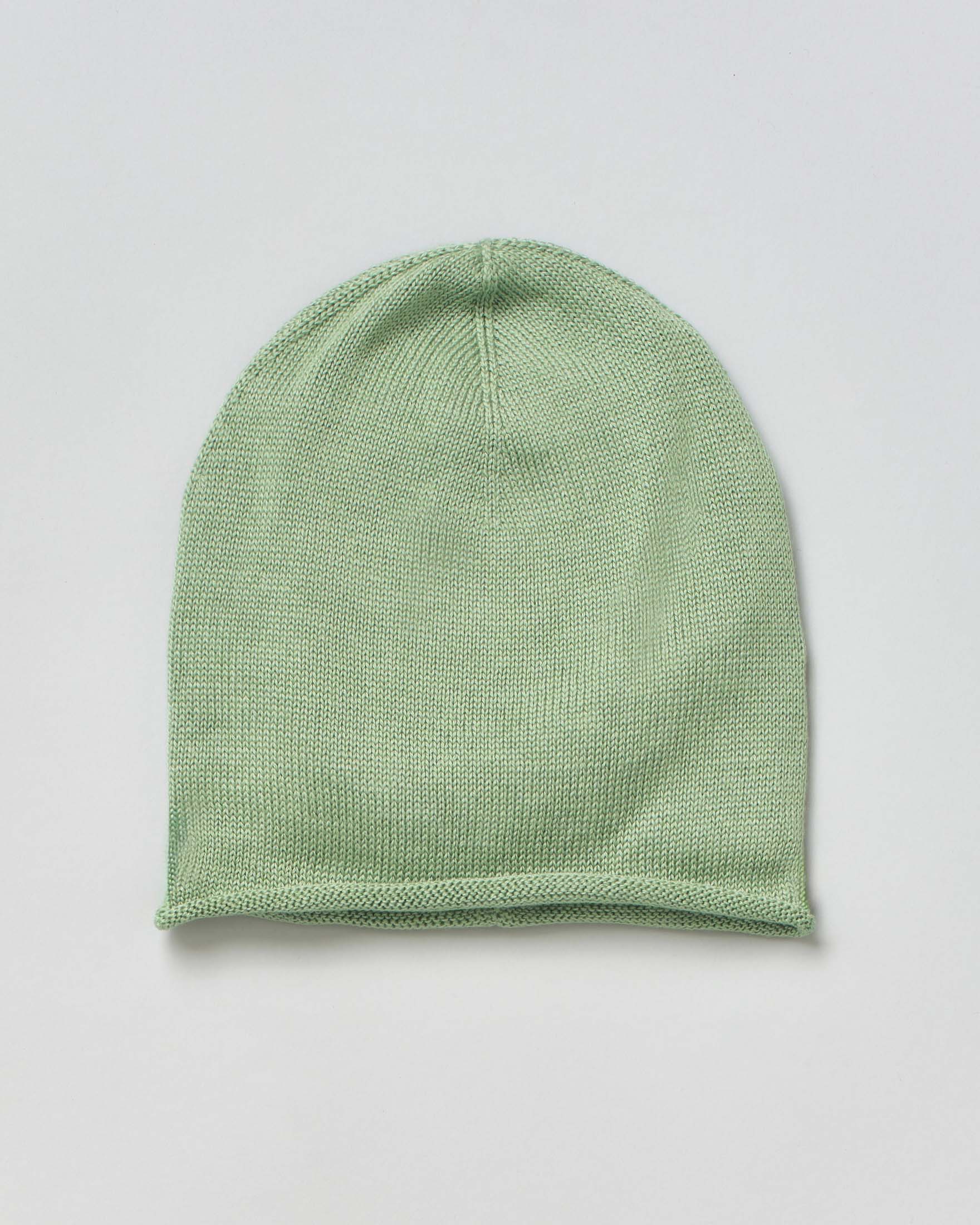 Berrettino Maglificio di Verona color salvia in lyocell