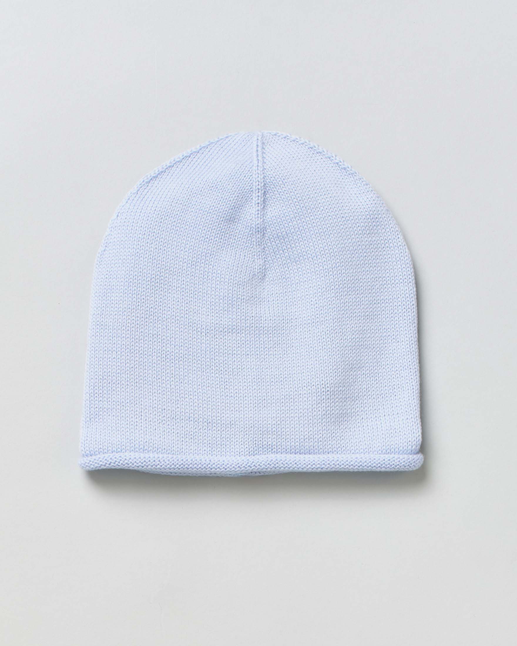 Berrettino Maglificio di Verona azzurro in lana merinos