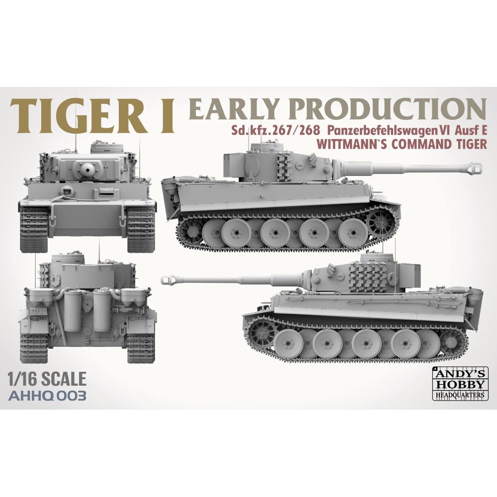 その他 Takom Tiger I Early Production 1/16 Tiger I Box Early-Production Limited Edition (Early Command