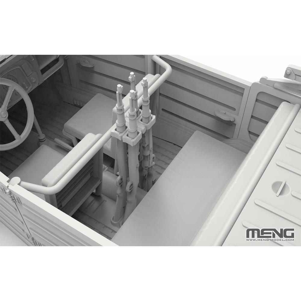 Meng Model 1/35 Straßen-Ausschmückung Mittlerer Osten – Resin-Diorama-Zubehör