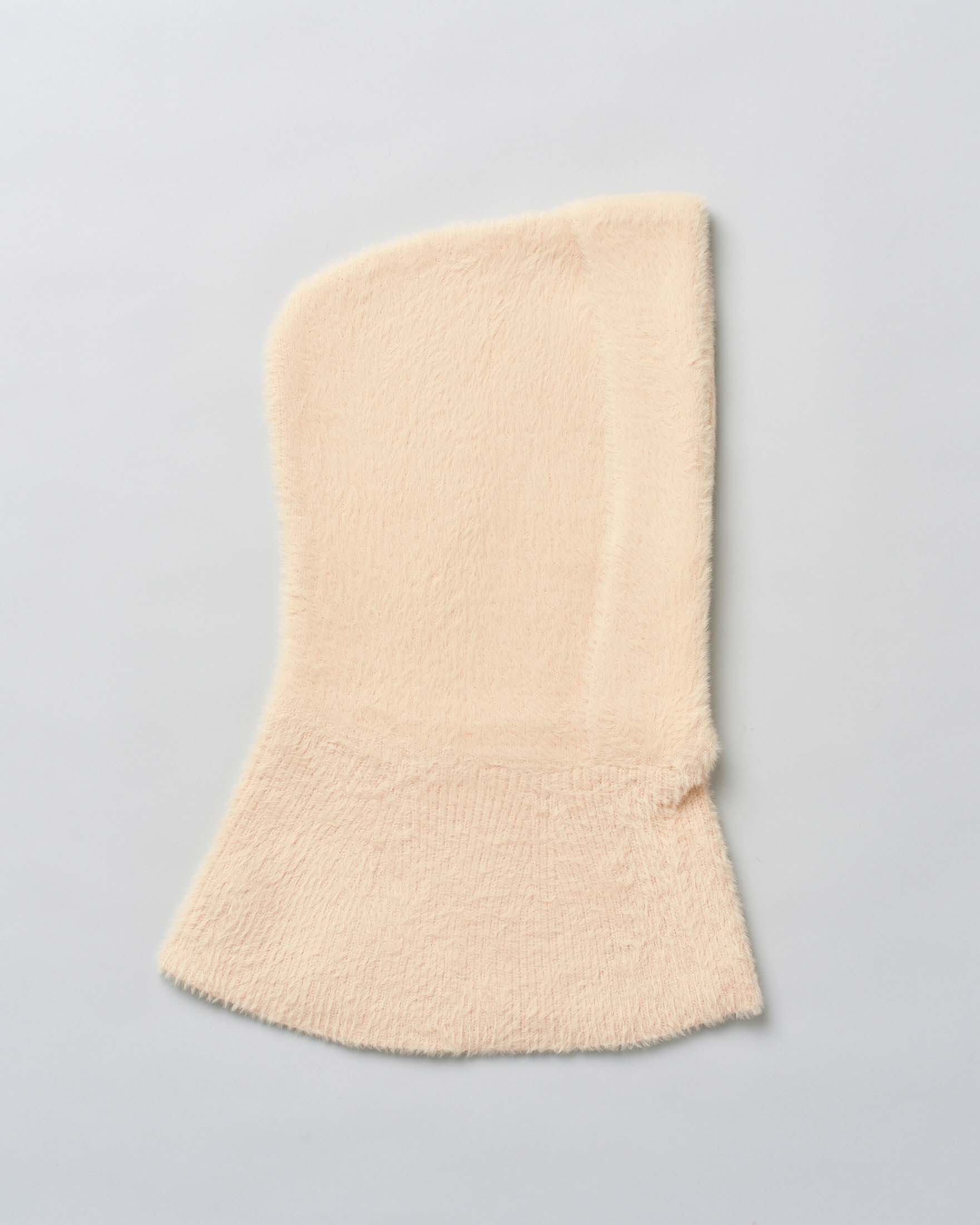 Passamontagna color beige Hlo! peloso