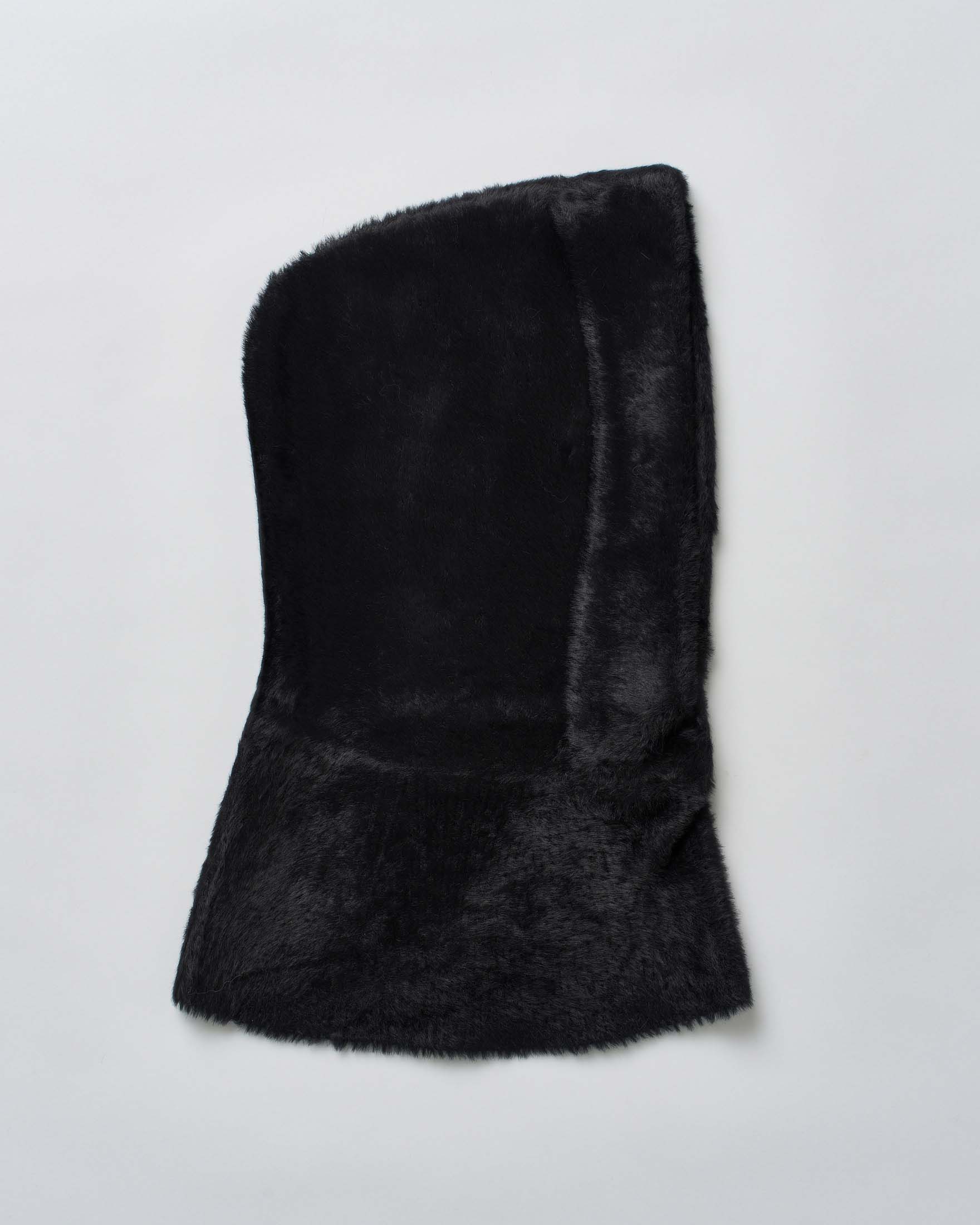 Passamontagna color nero Hlo! peloso