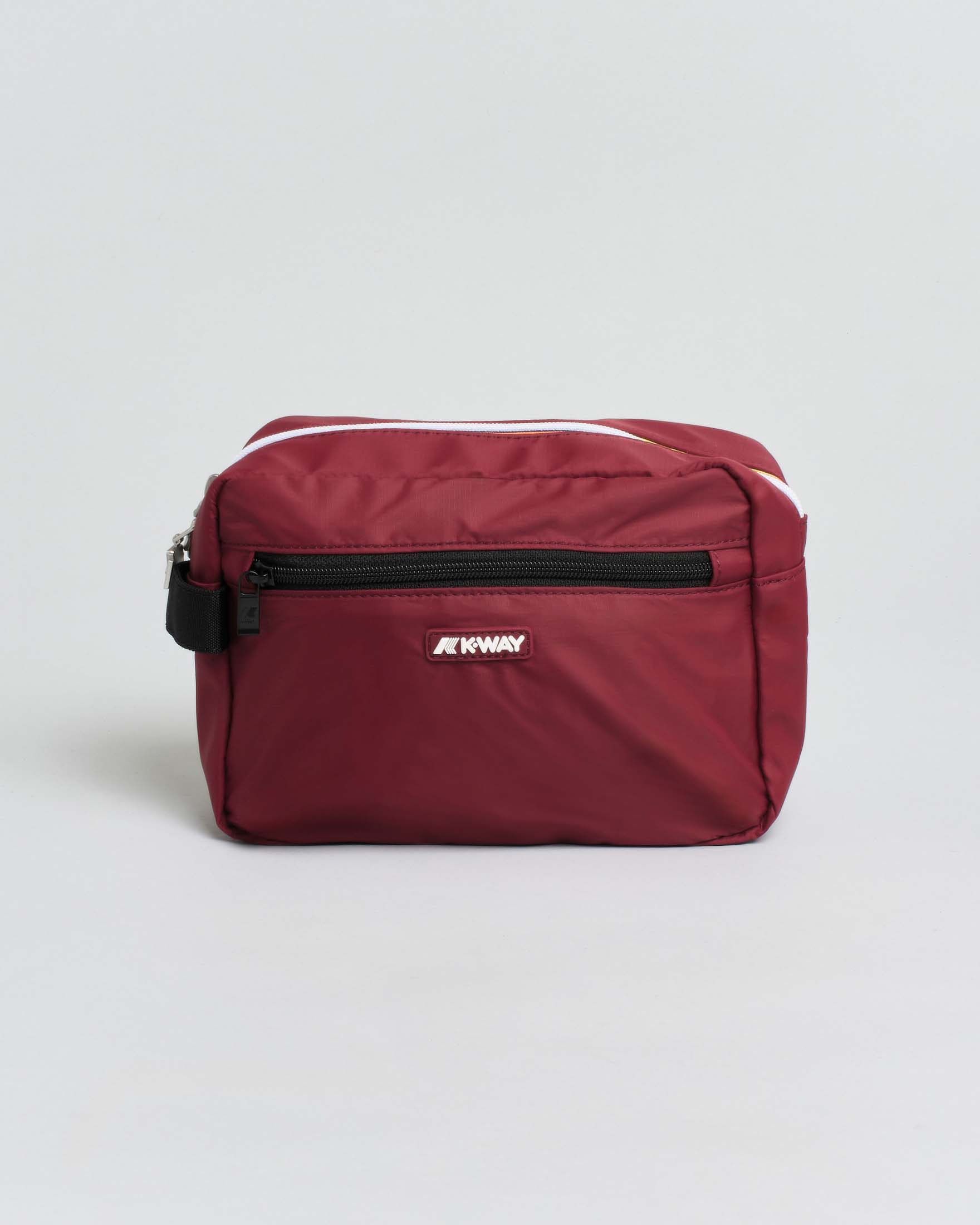 Beauty case K-way Demu bordeaux in nylon impermeabile