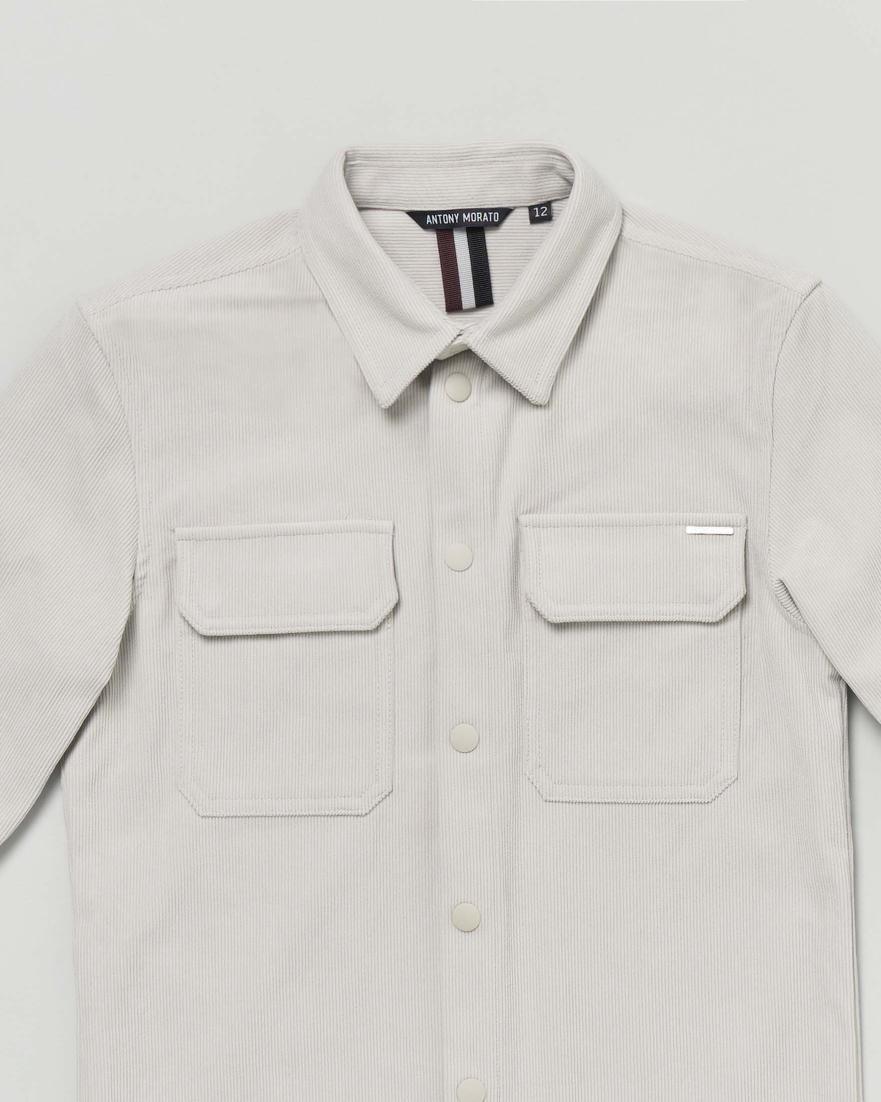 Giacca Antony Morato a camicia beige in velluto a coste image