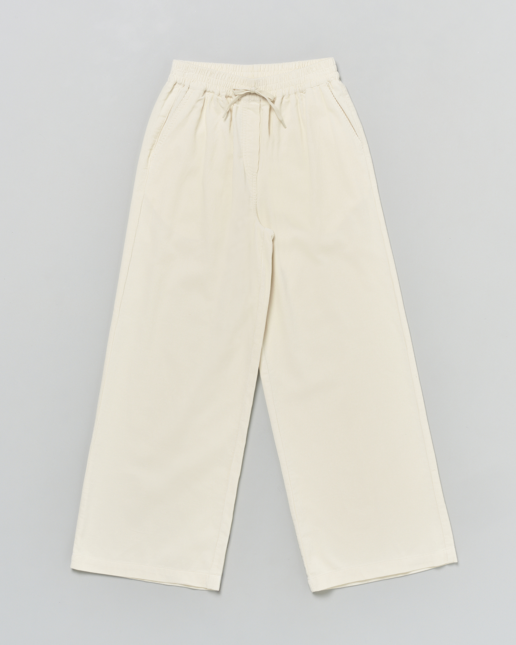 Pantalone palazzo Manila Grace in velluto panna