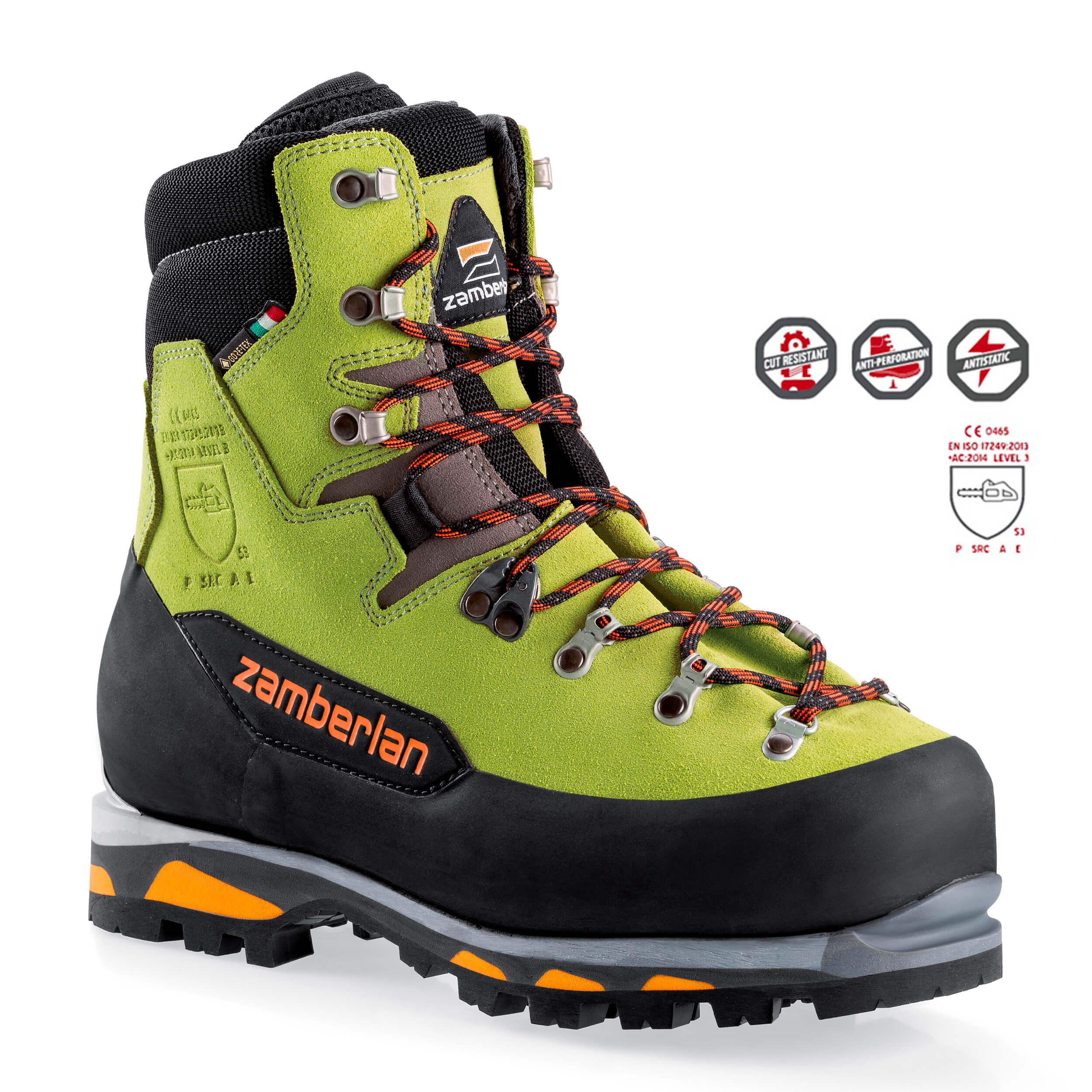 Zamberlan LOGGER PRO GTX RR S3 | Men's Logger & Linemen Work Boots