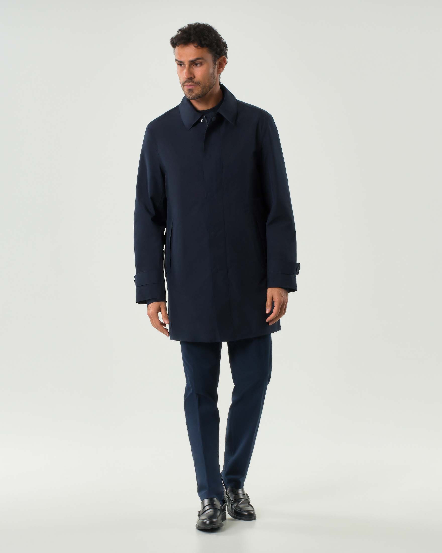 Impermeabile Jared Boss blu in GORE-TEX®