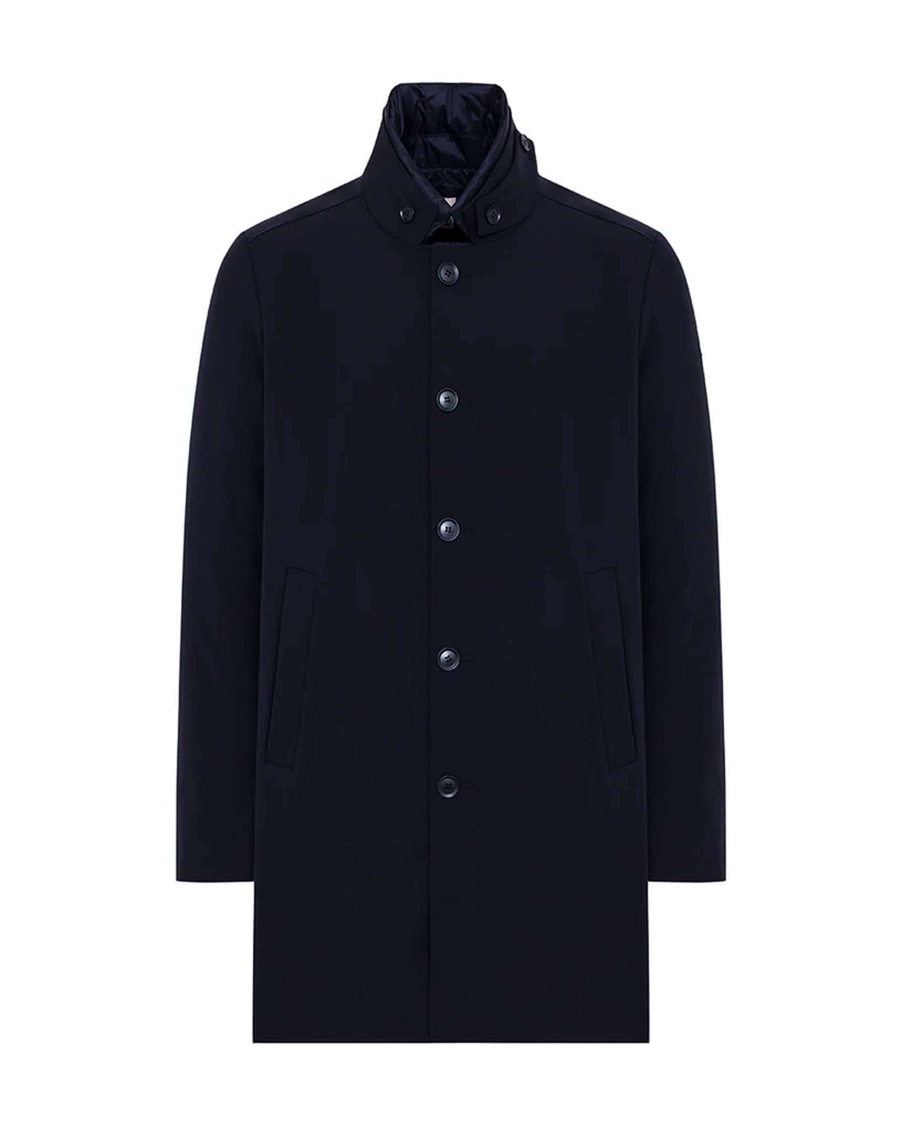 Impermeabile Duno blu in tessuto 2-Layer bi-stretch imbottito in piuma