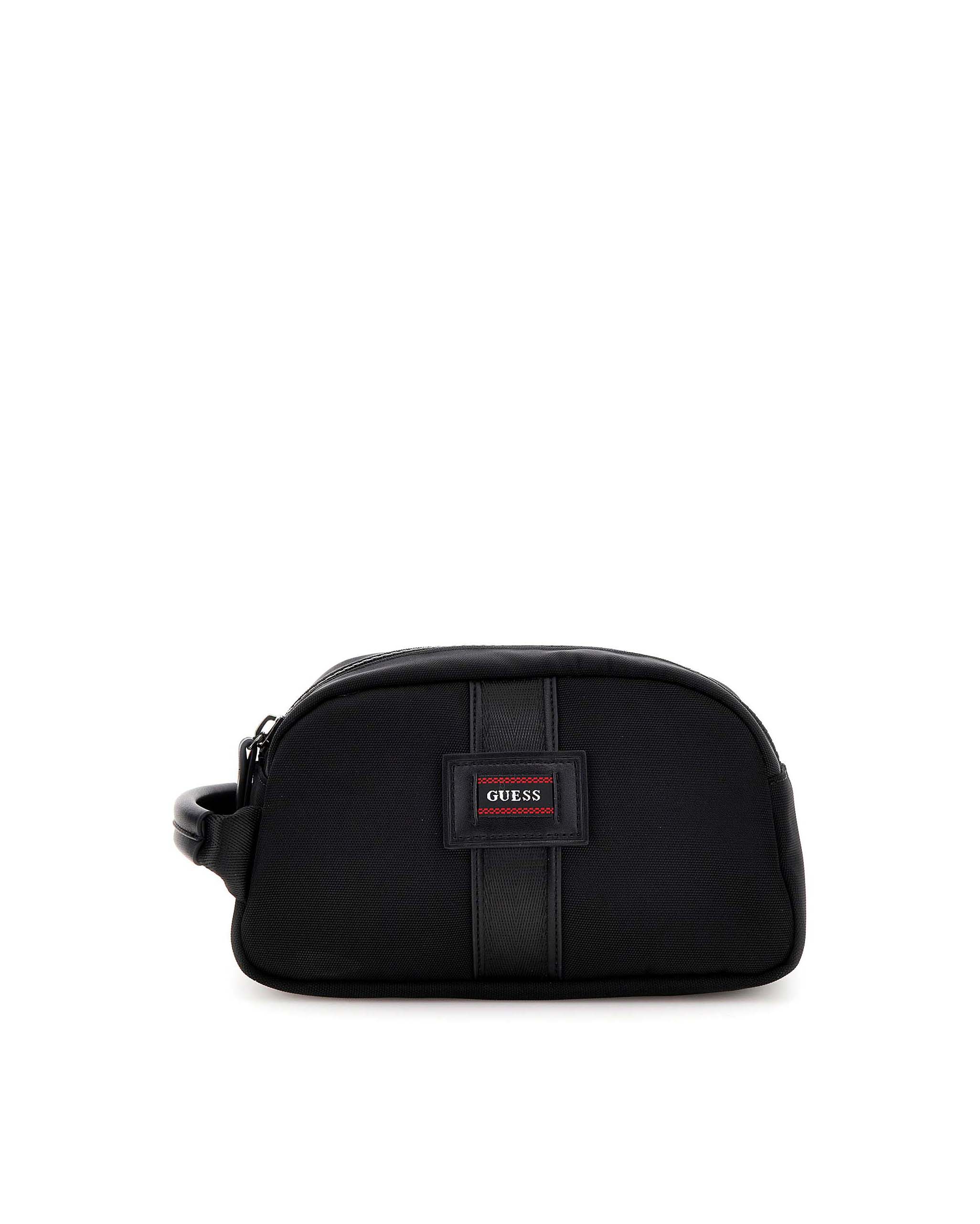 Beauty Guess nero in nylon con logo applicato