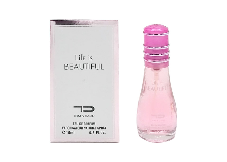 Tom & Darin Life is Beautiful Eau de Parfum 15 Ml Donna