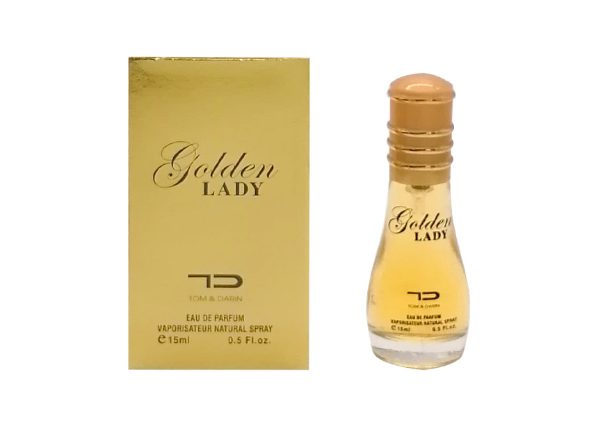 Tom & Darin Golden Lady Eau de Parfum 15 Ml Donna