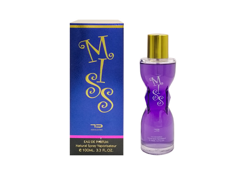 Tom & Darin Miss Eau de Parfum 100 Ml Donna