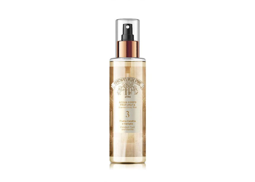 Compagnia Delle Indie Acqua Corpo N.3 200 Ml Fragranza Frutta Candita E Vaniglia