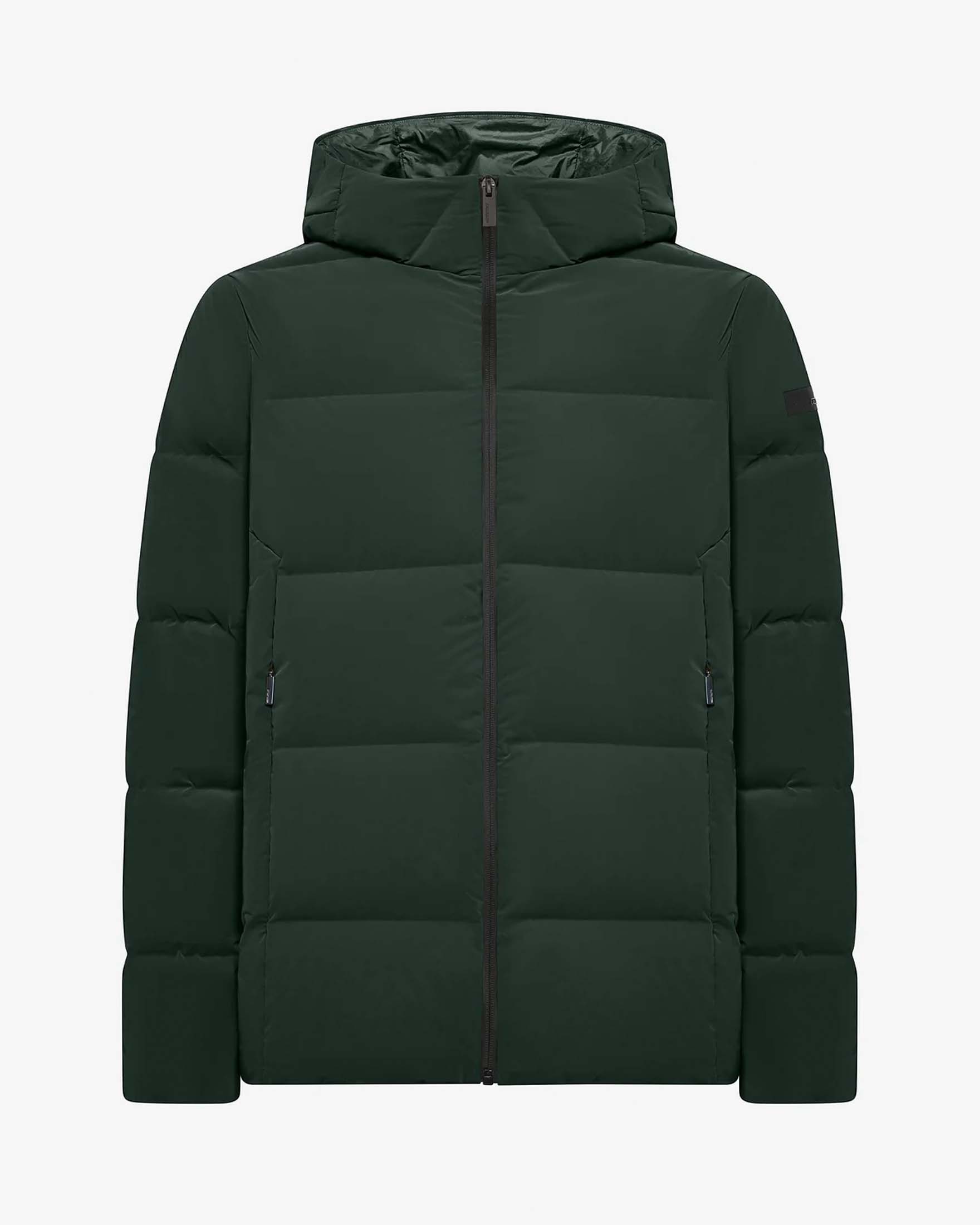 Superduck! Tubic 14 Hood Zip Jkt verde scuro