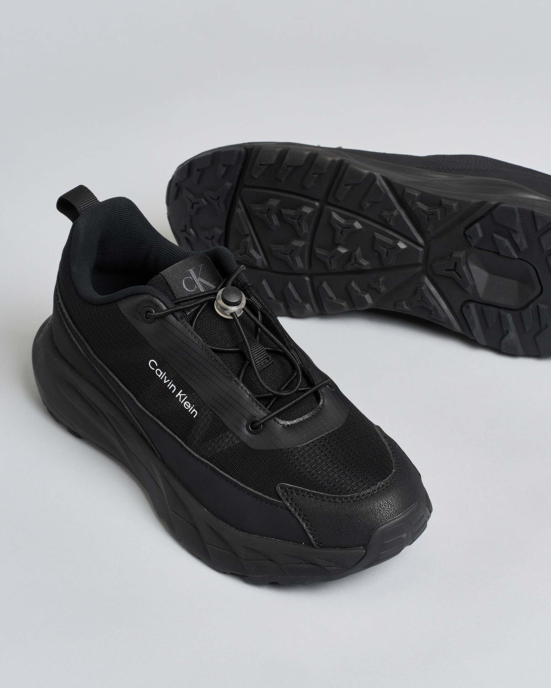 Sneakers Calvin Klein nere senza lacci image