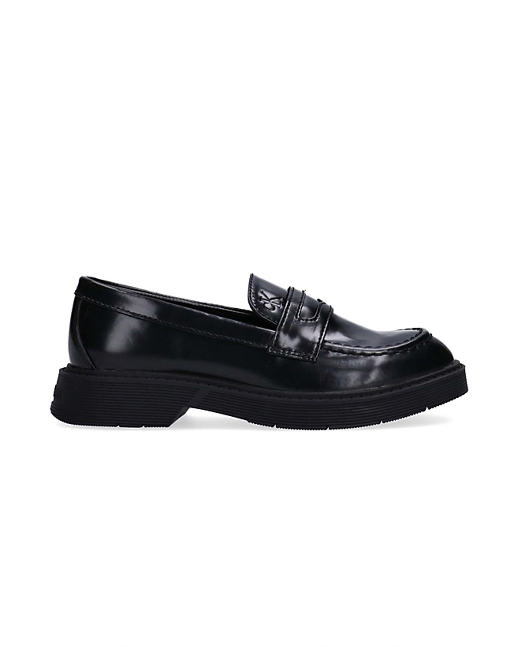Mocassino Calvin Klein nero lucido