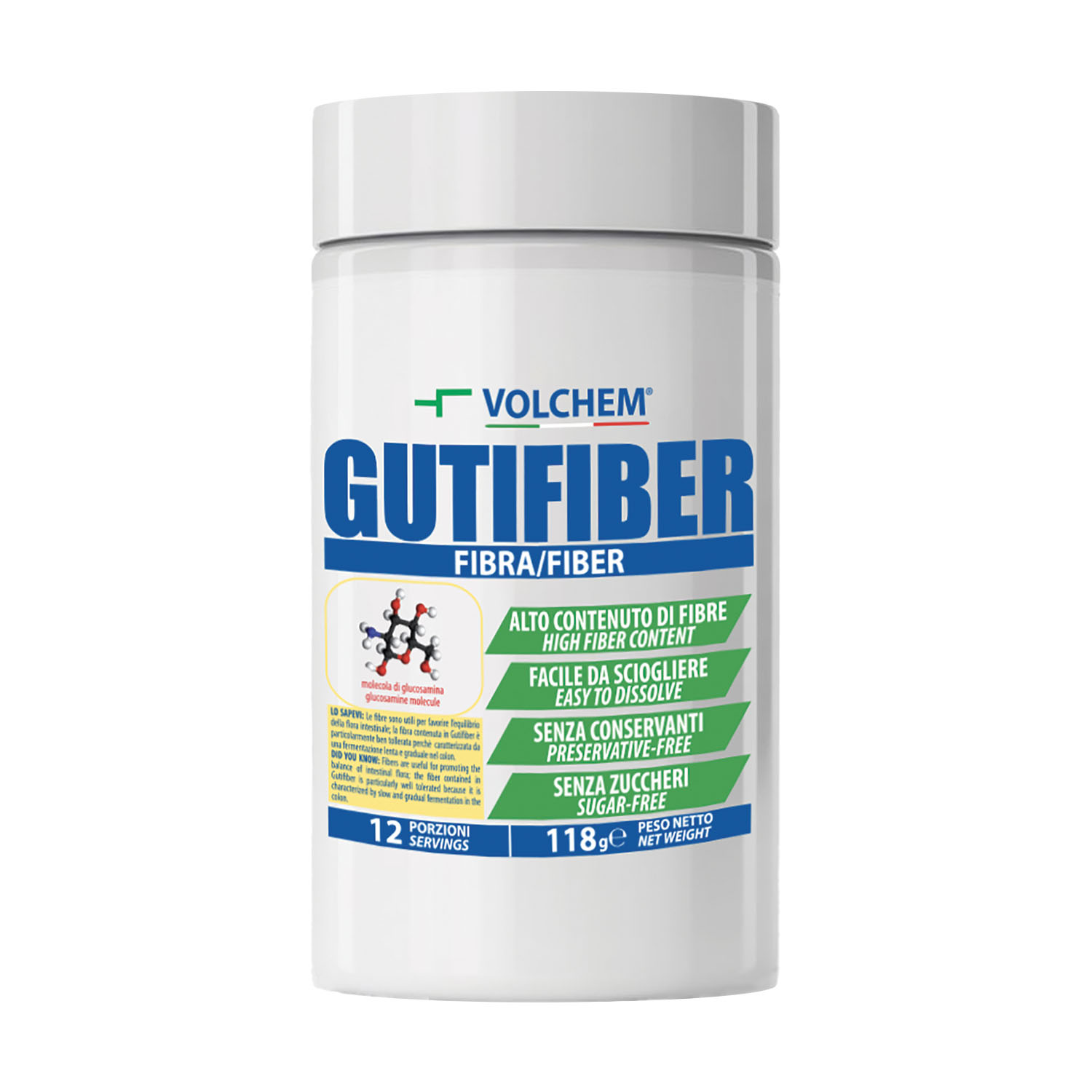 Gutifiber – Prebiotic Fermentable Soluble Fiber Supplement