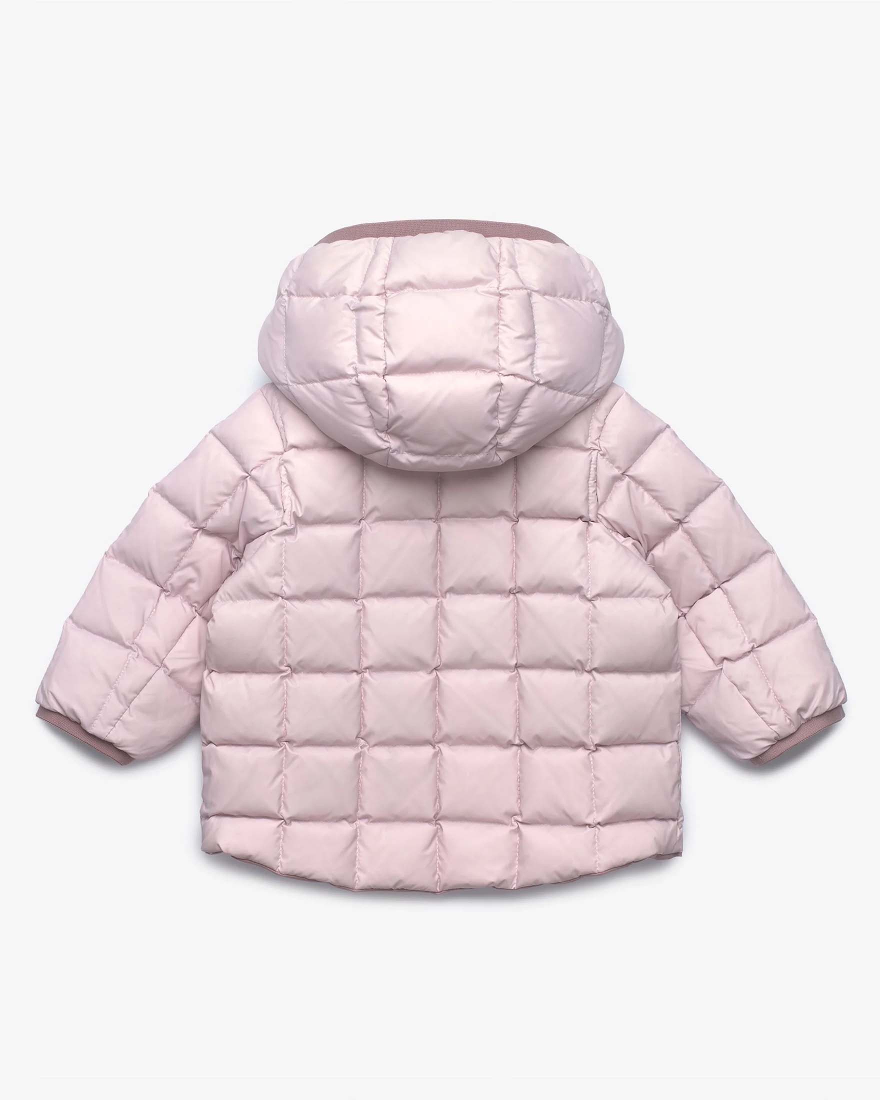 Giacca Jack K-way rosa reversibile con cappuccio