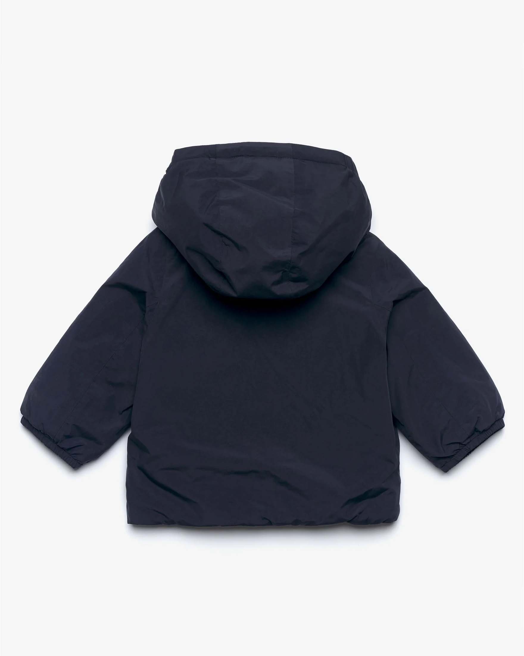 Giacca impermeabile e antivento Kway blu con interno in PrimaLoft image