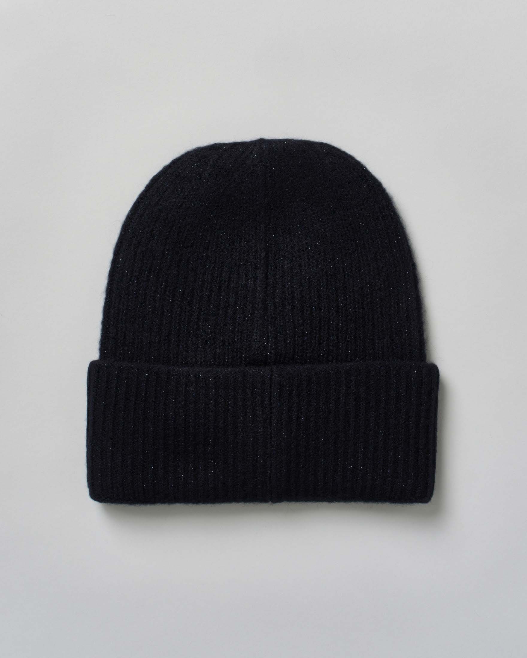 Berretto grigio Colmar Originals a coste in misto lana con inserti in lurex image