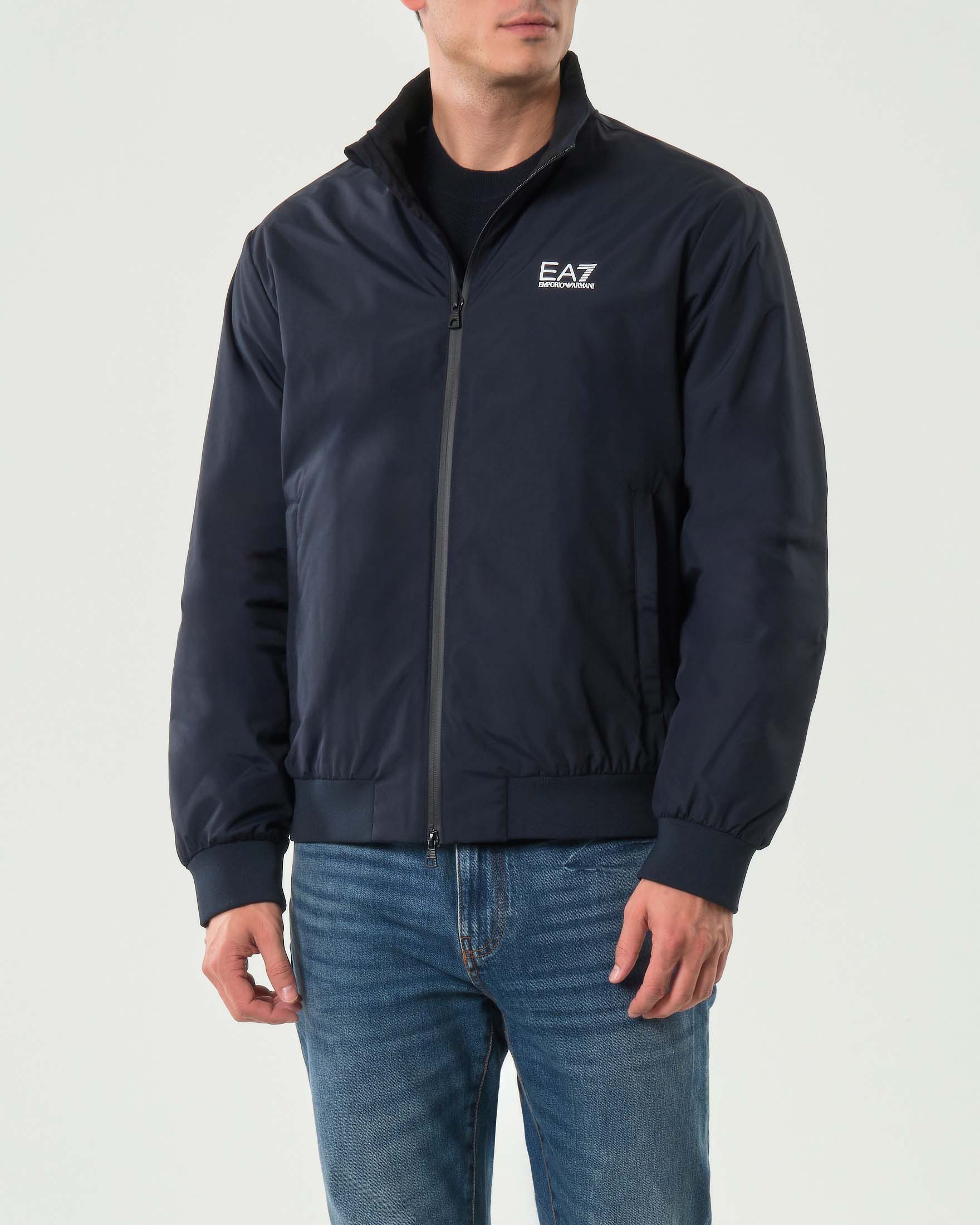 Giubbino sailor EA7 blu con zip termonastrata image