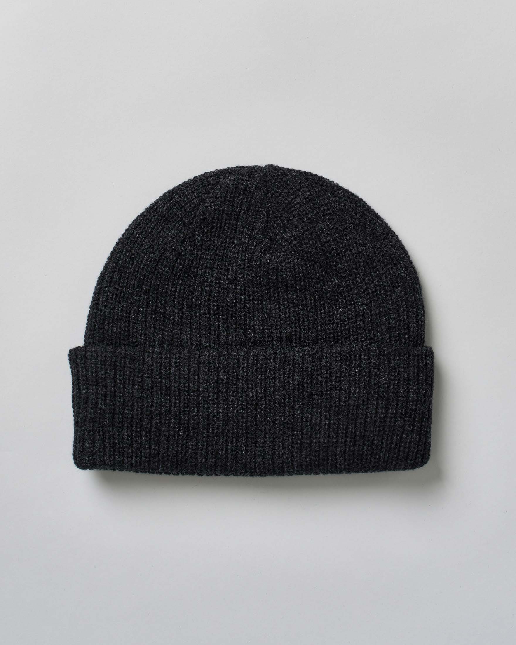 Berretto Goorin Bros nero in maglia a costine con patch gatto image