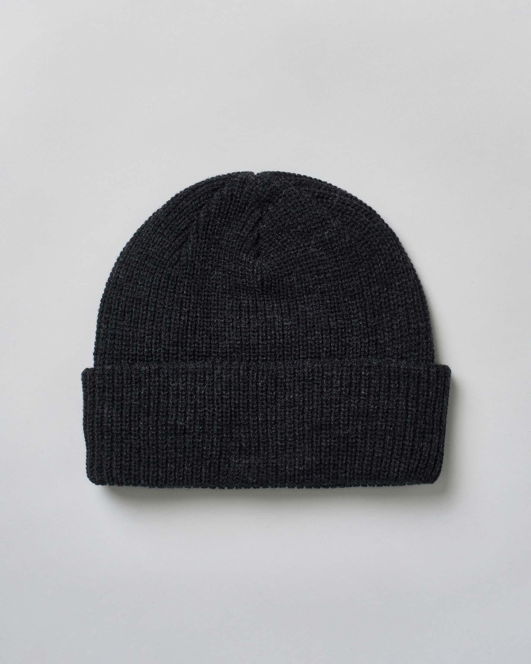 Berretto Goorin Bros nero in maglia a costine con patch gatto image