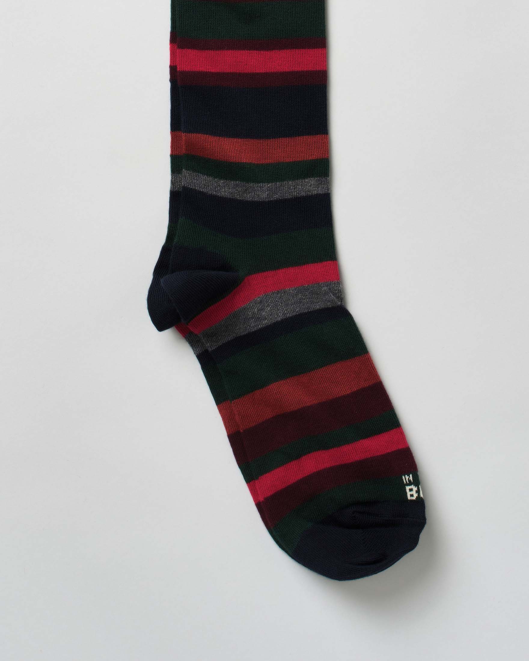 Calzino lungo In The Box in fantasia a righe multicolor image