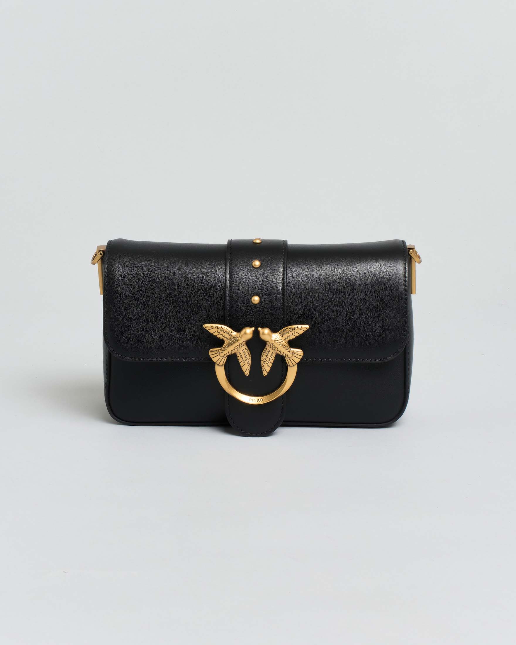 Borsa A Spalla Re-Edition Mini In Pelle In Nero - Prada