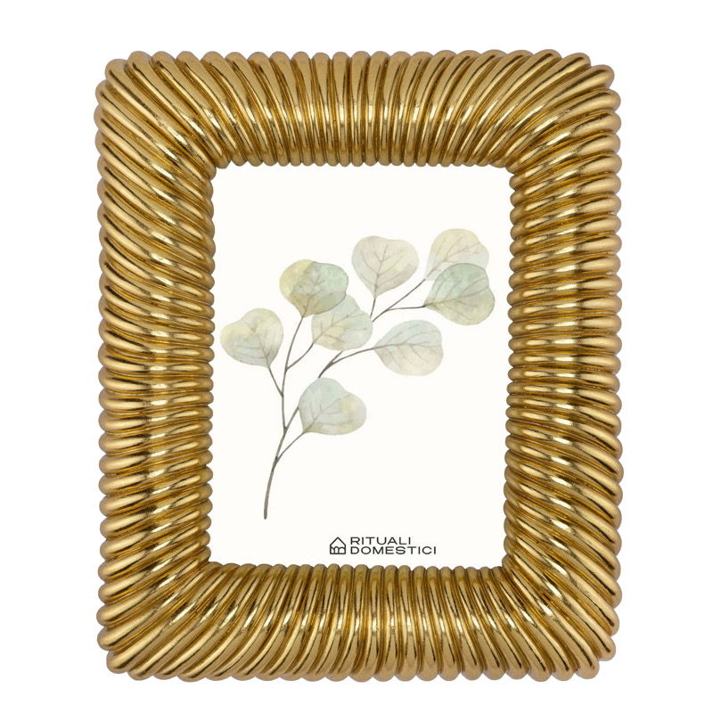 Portafoto in Resina Guardandoti Monile Oro 15x20 (24x29)