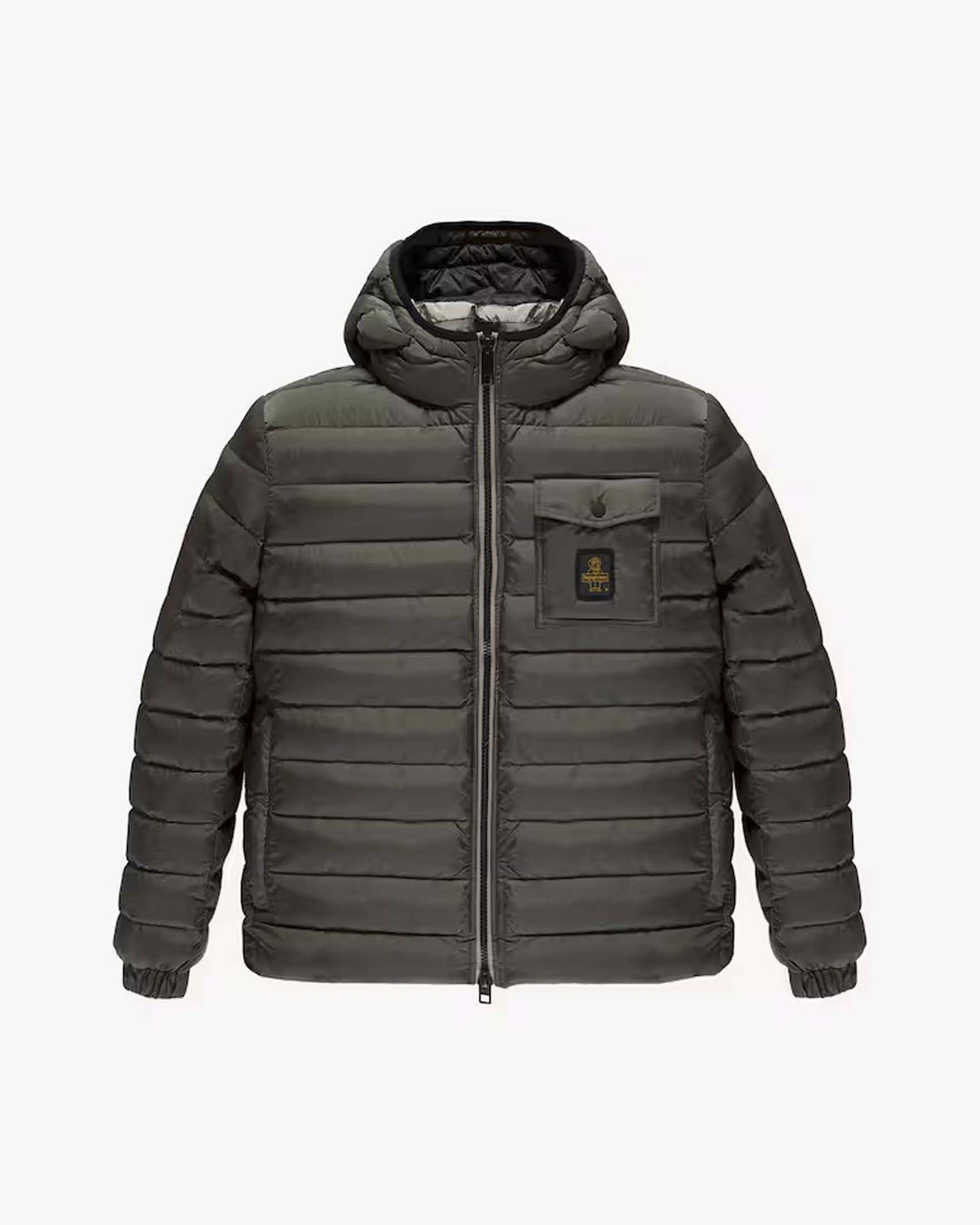 Piumino Refrigiwear Hunter Jacket verde militare con cappuccio