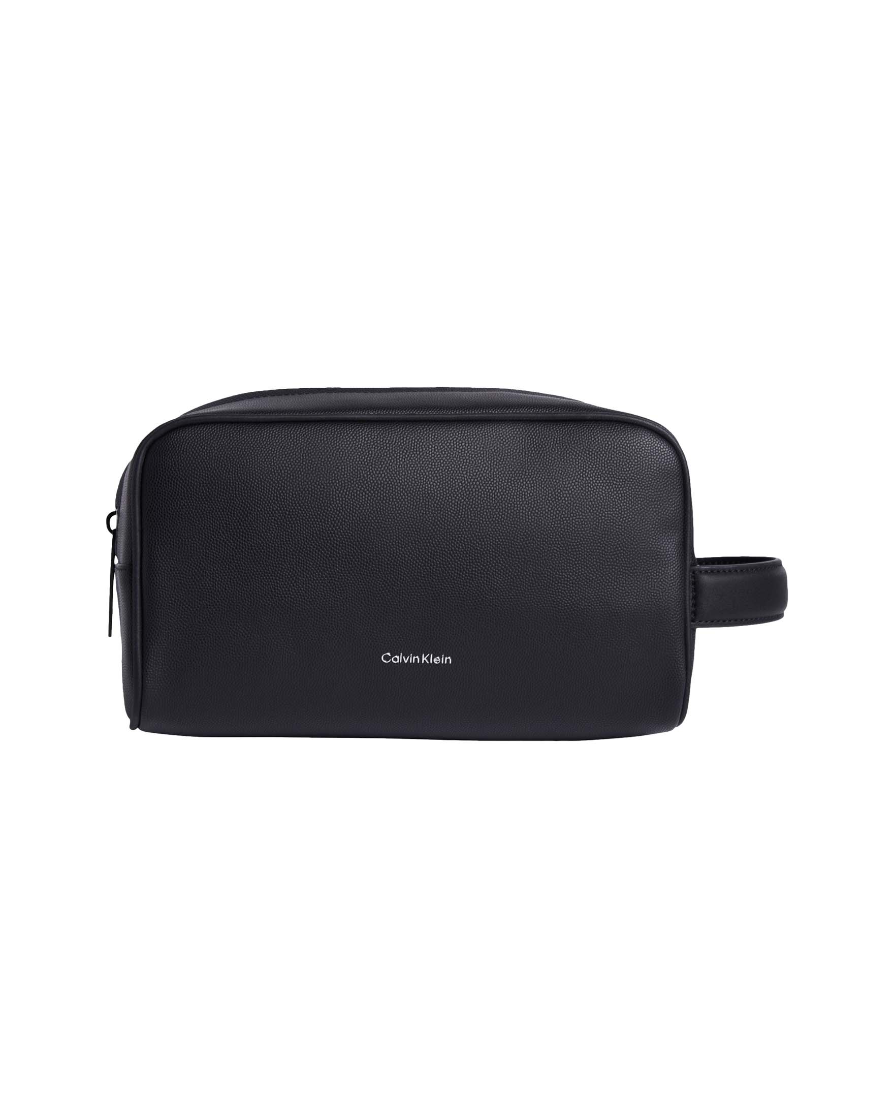 Beauty Calvin Klein Jeans nero in similpelle con logo stampato