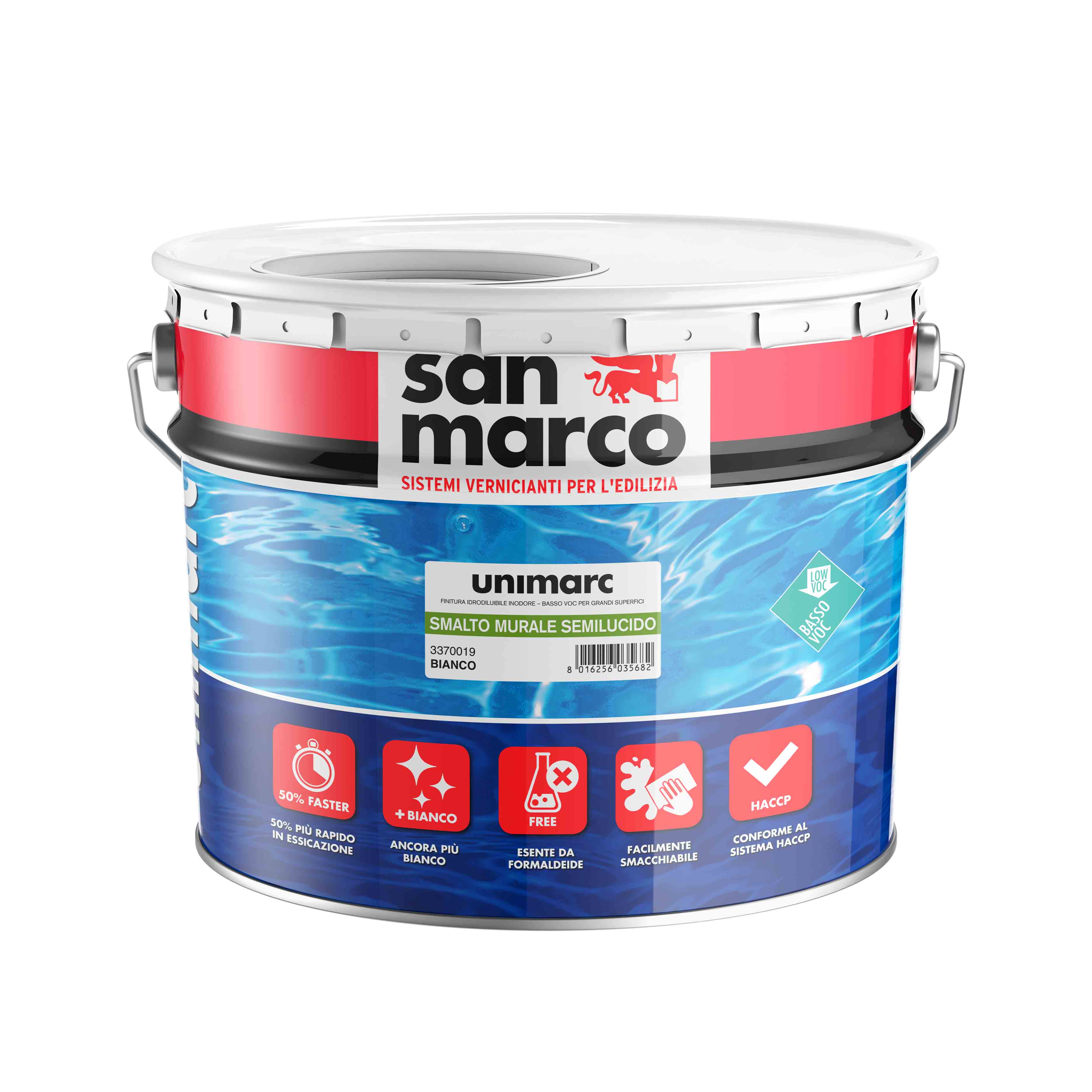 UNIMARC SMALTO MURALE SEMILUCIDO