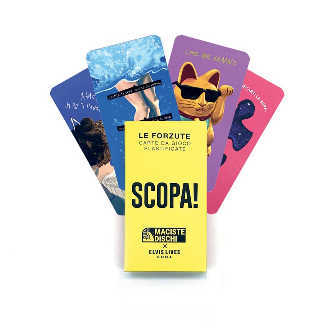 Le Forzute - Maciste Dischi x Elvis Lives - Carte da Gioco