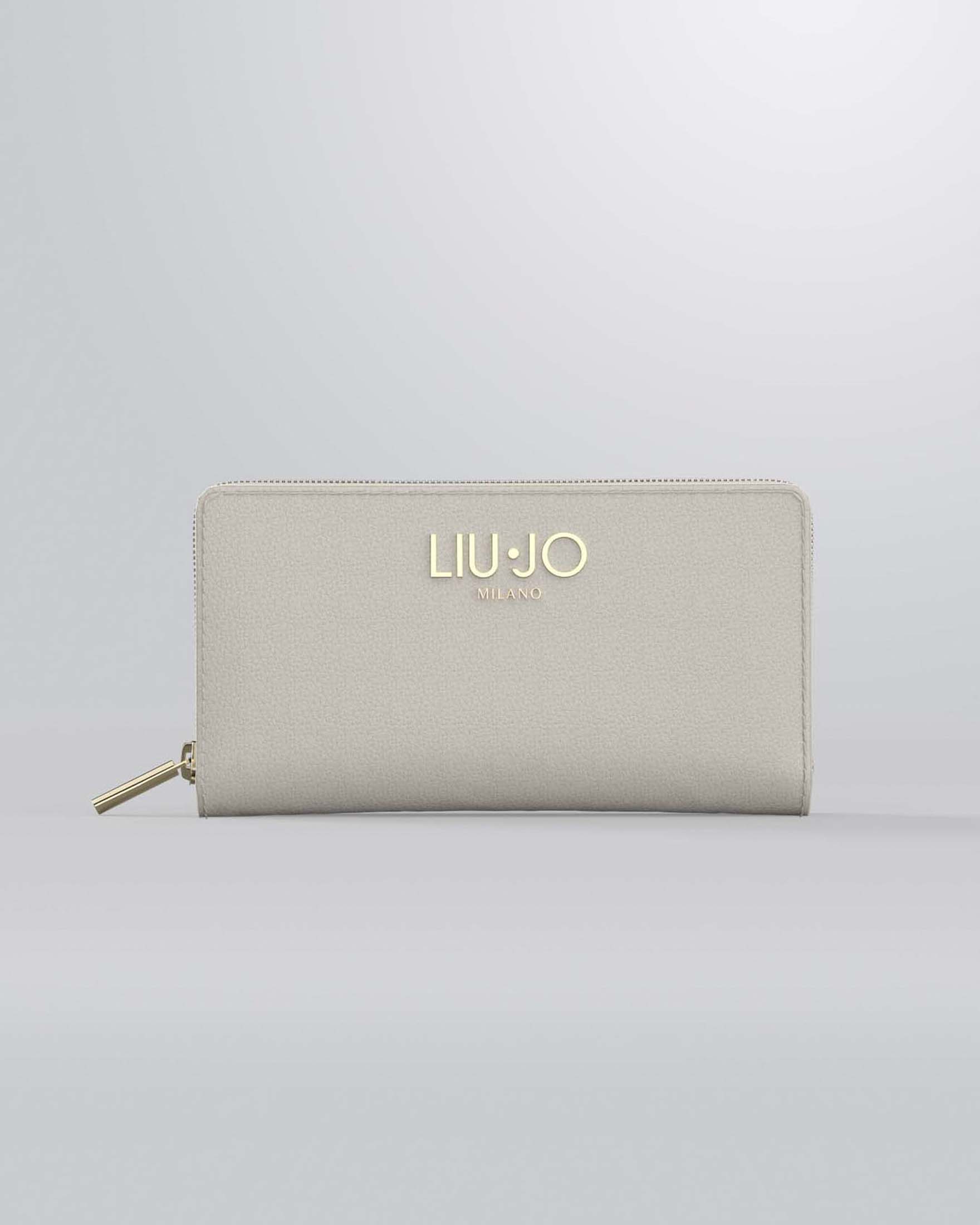 Portafoglio Liu Jo Accessories bianco con logo metallico applicato