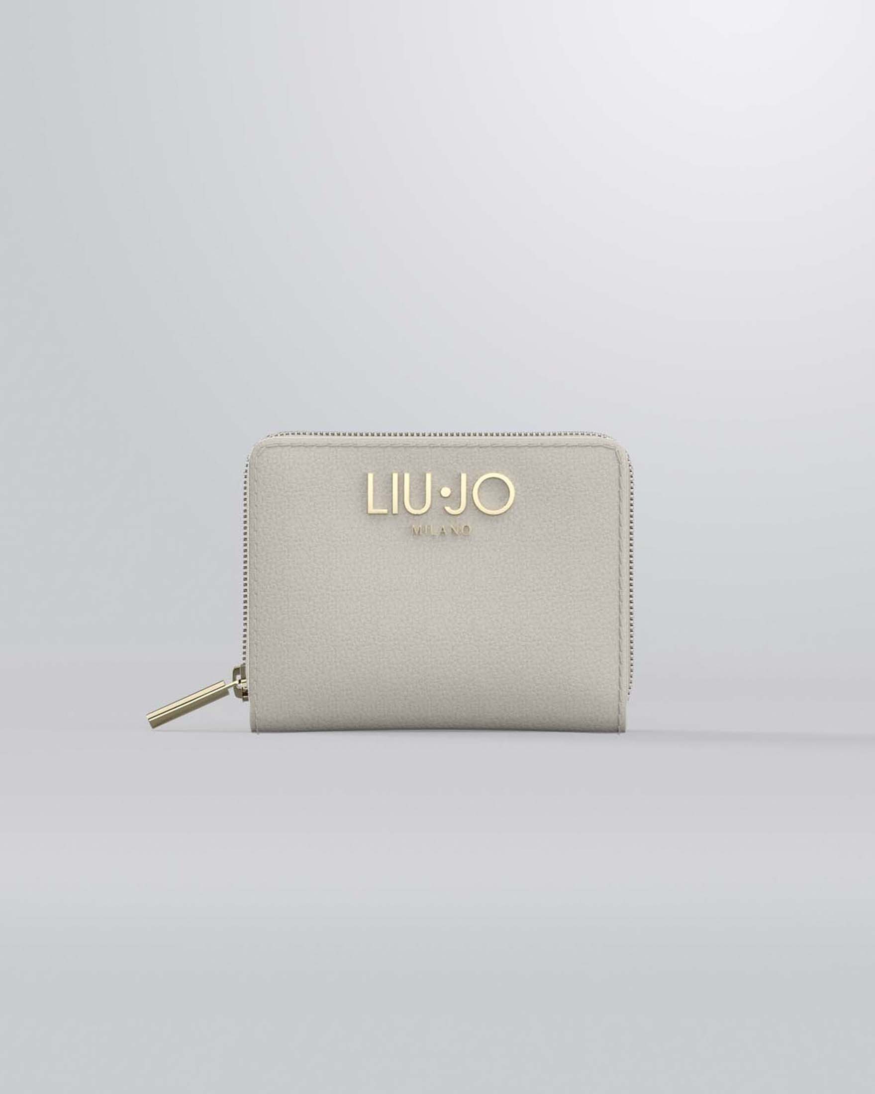 Portafoglio Liu Jo Accessories bianco con logo metallico applicato