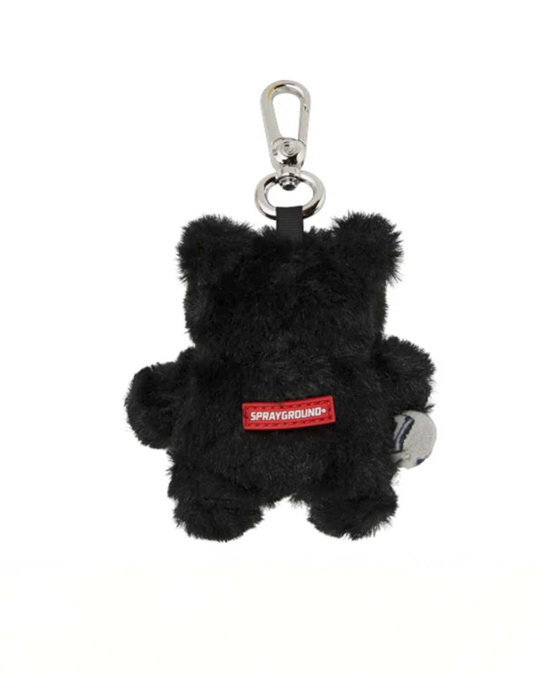 Portachiavi Sprayground Fur Cray Black Bear Cub nero image