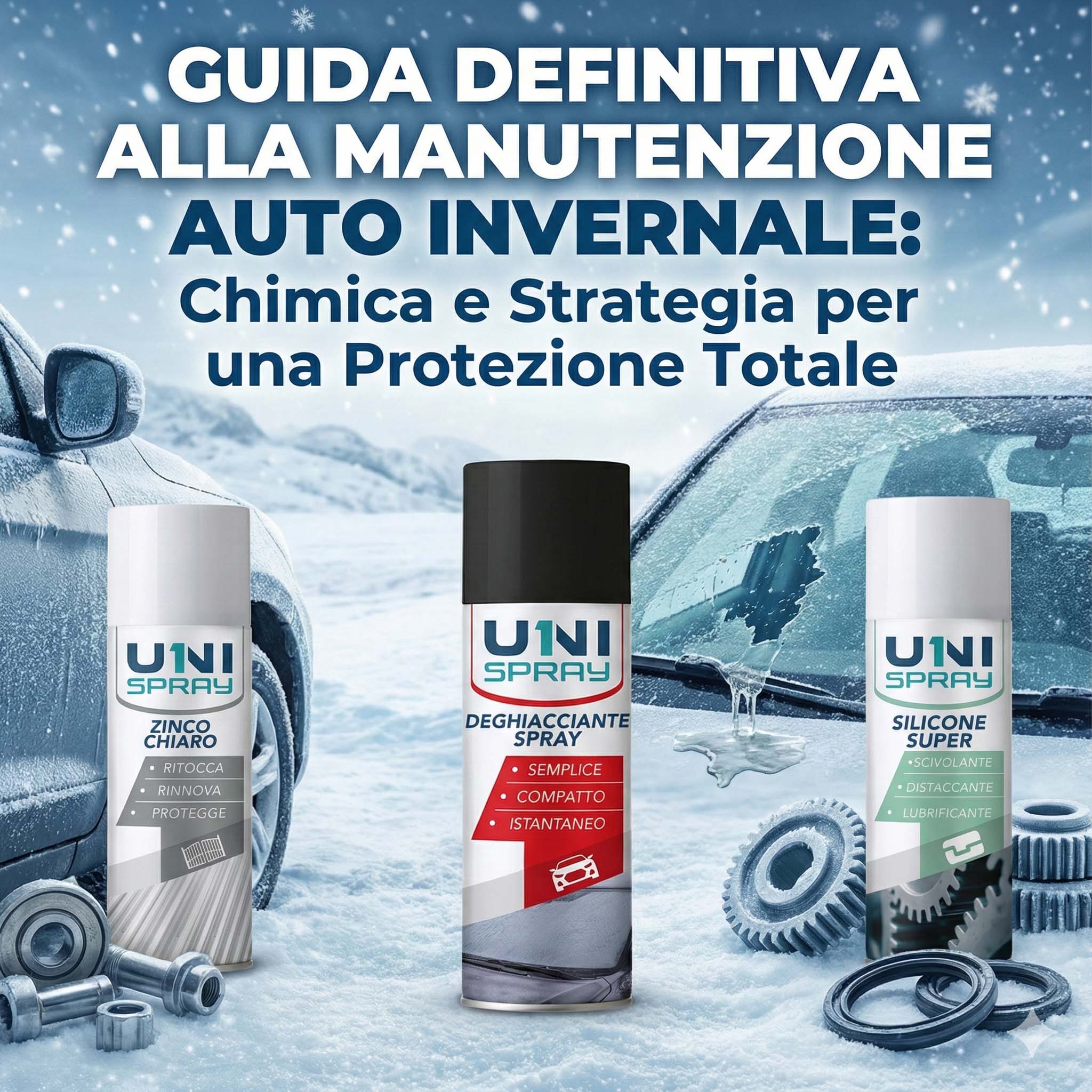 Guida Definitiva alla Manutenzione Auto Invernale: Chimica e Strategia per una Protezione Totale
