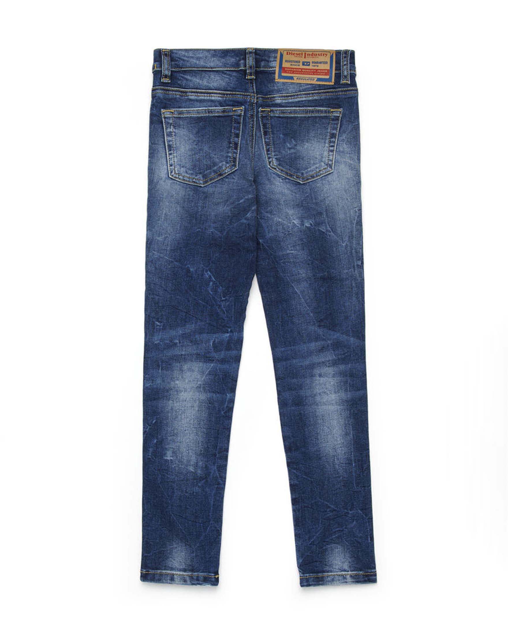 Jeans 2010-J Diesel lavaggio medio stone washed slim-fit image
