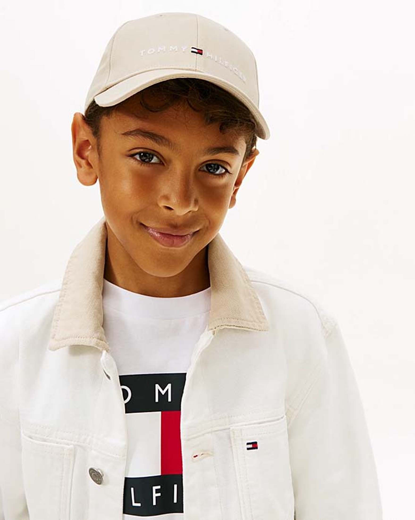 Cappello da baseball Tommy Hilfiger color sabbia